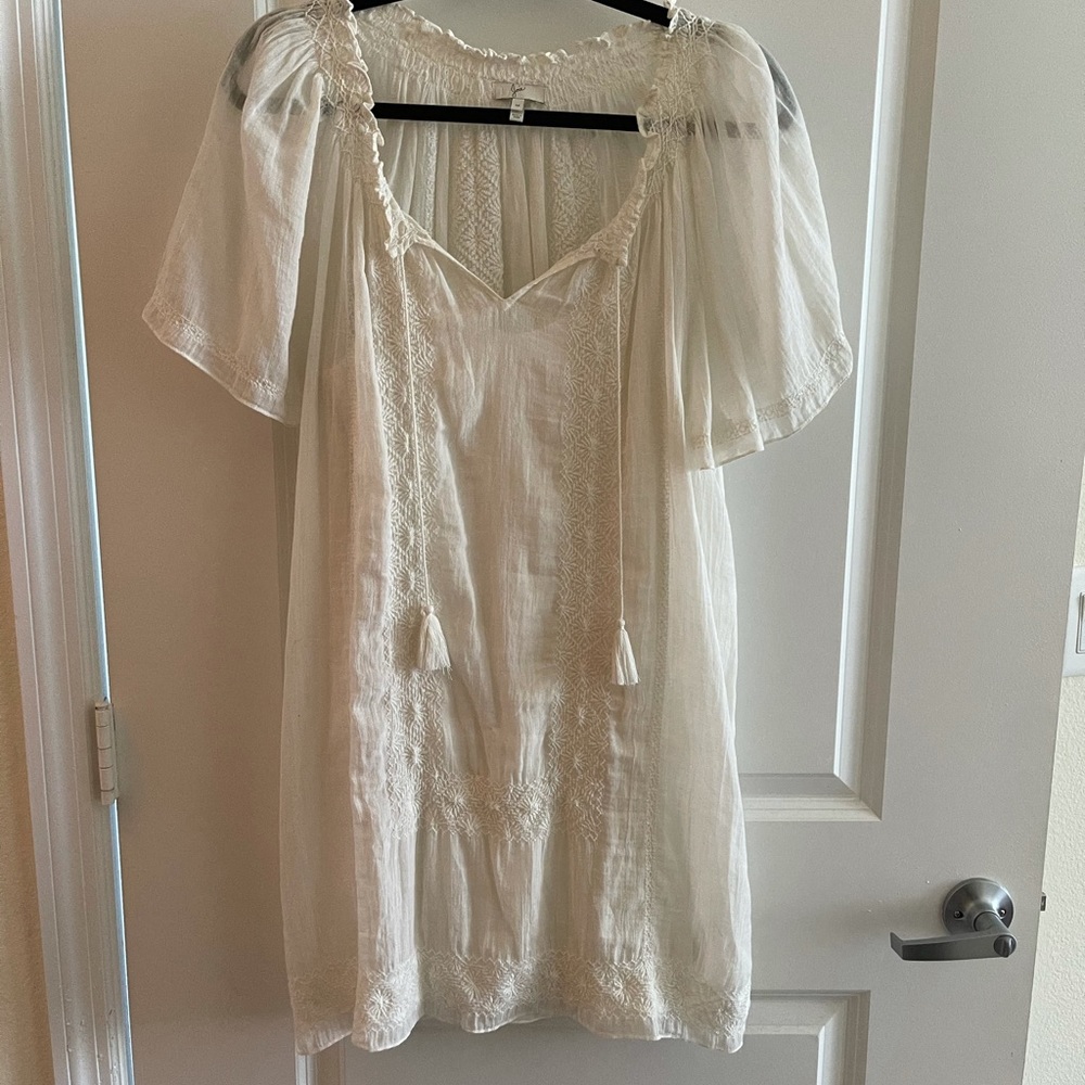 Joie Cotton Eyelet Dress